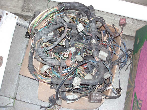 Ford Laser/ Mazda 323 donor loom, coloured wiring is expensive to buy