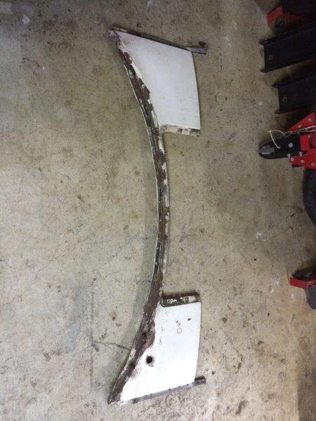 Old Cowel panel with lots of rust!